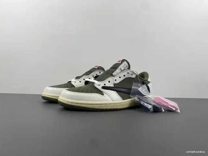 MEDIUM AIR OG TRAVIS 1 LOW JORDAN OLIVE X DM7866-200 SCOTT 0607